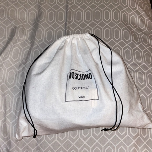 Moschino Black and Gold Women's Bag - Picture 9 of 11